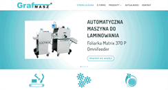 Desktop Screenshot of grafmasz.pl